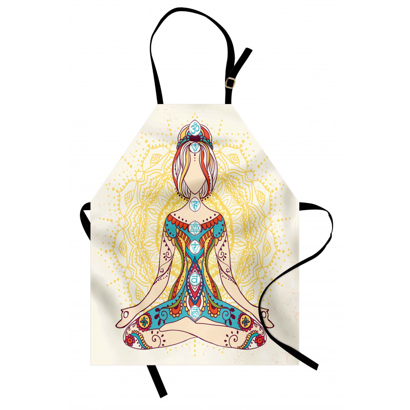 Lotus Pose Inner Peace Apron