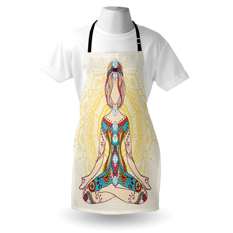 Lotus Pose Inner Peace Apron