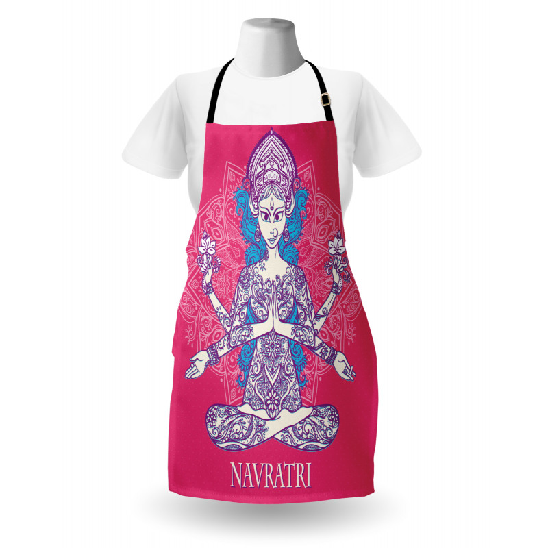 Yoga Mandala Girl Apron