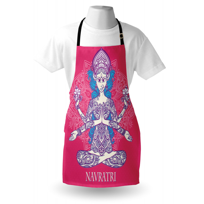 Yoga Mandala Girl Apron