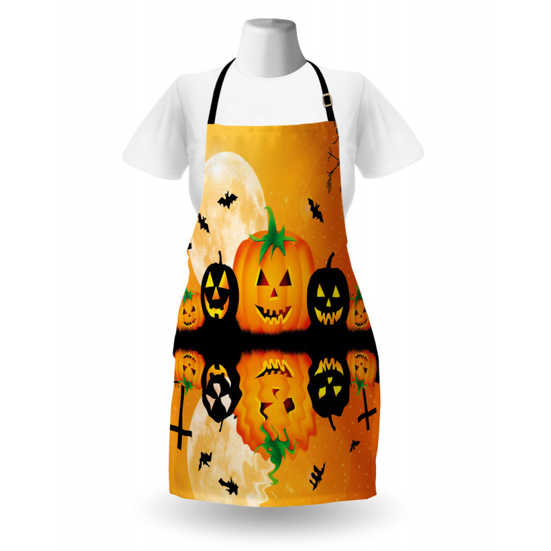 Scary Pumpkin Apron