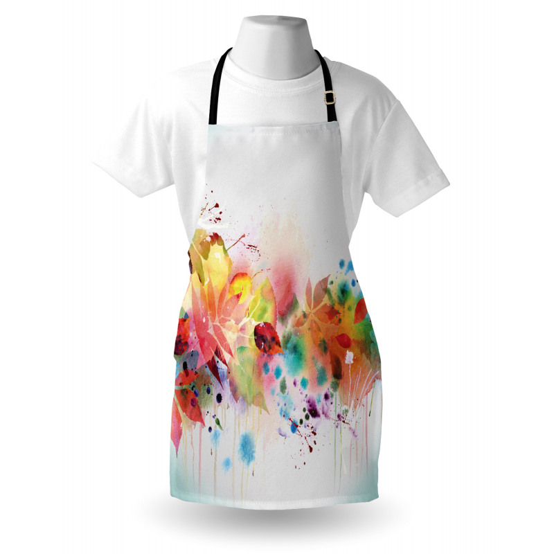 Psychedelic Autumn Season Apron