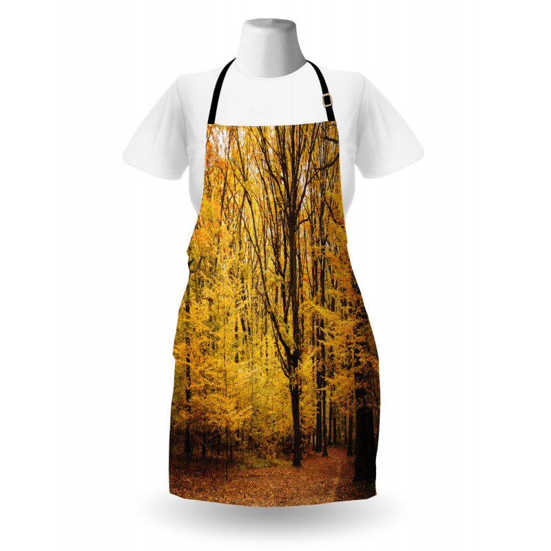 Autumn in Nature Theme Apron