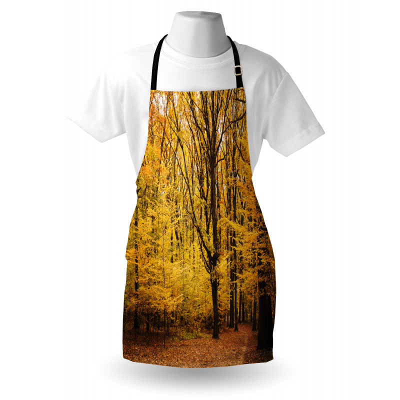 Autumn in Nature Theme Apron