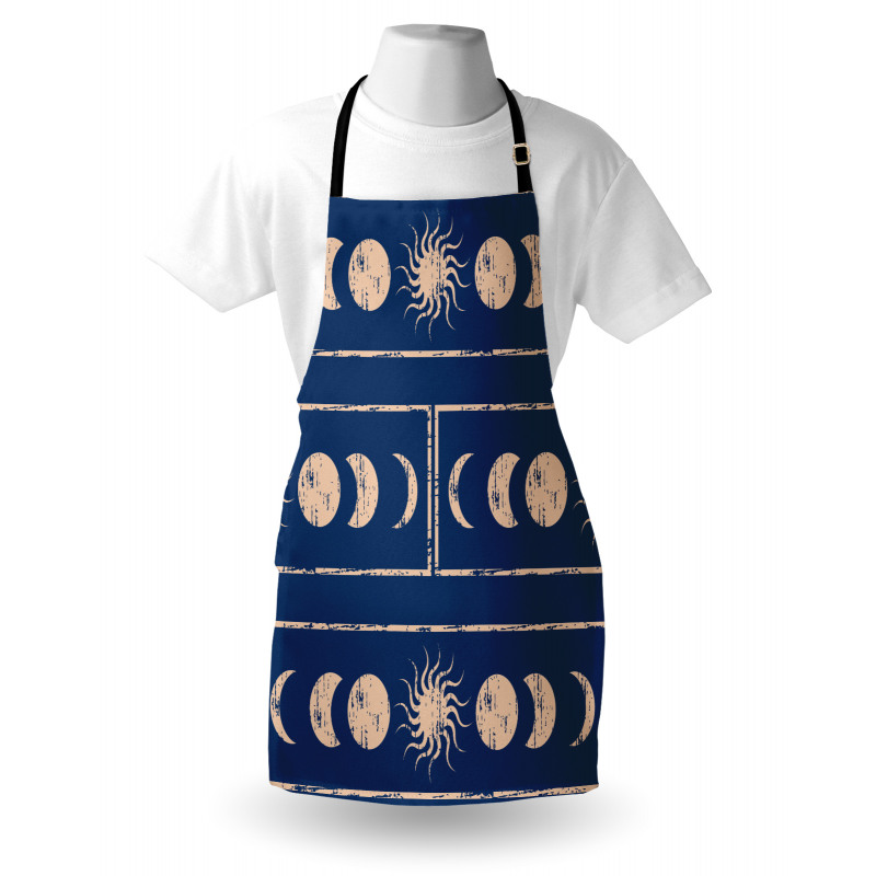 Sun Moon Astrology Apron