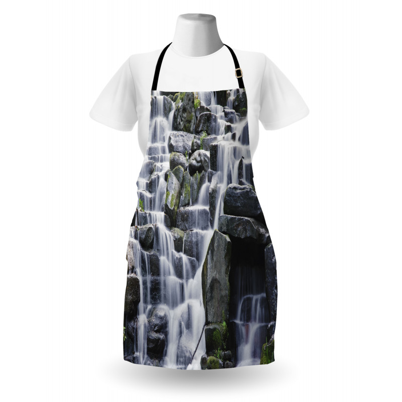 Stream on Rock Nature Apron