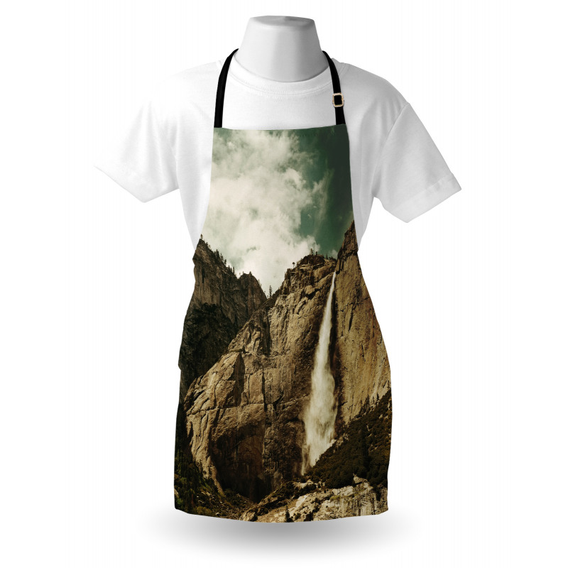 Waterfall Yosemite Park Apron