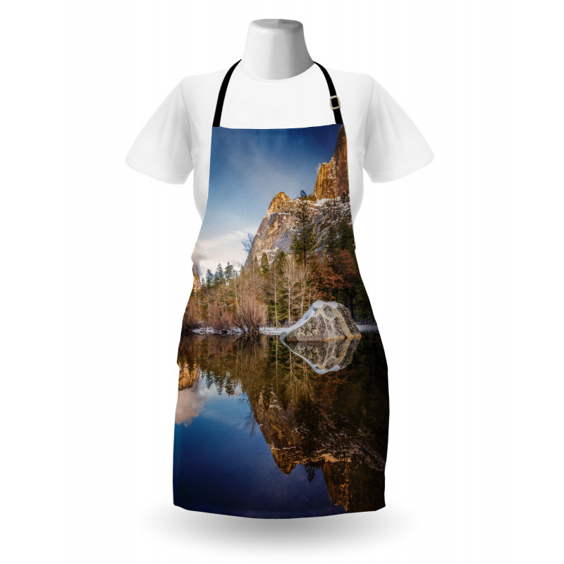 Lake Mountain Sunset Apron