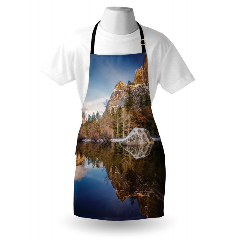 Lake Mountain Sunset Apron