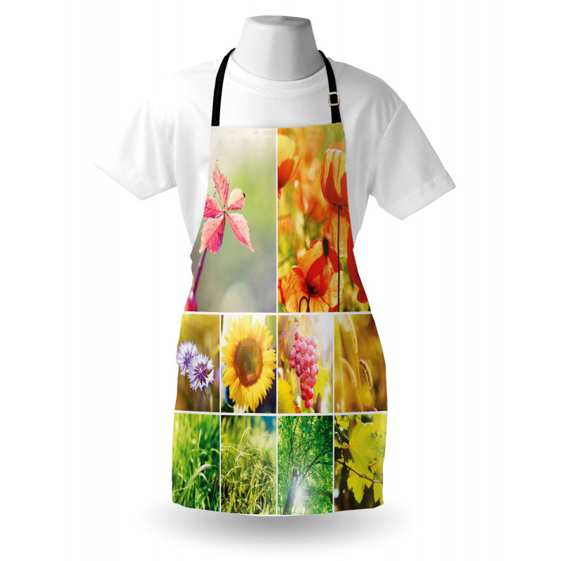Flower Countryside View Apron
