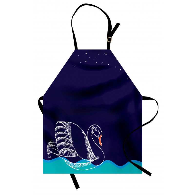 Floating Swan Waves Apron