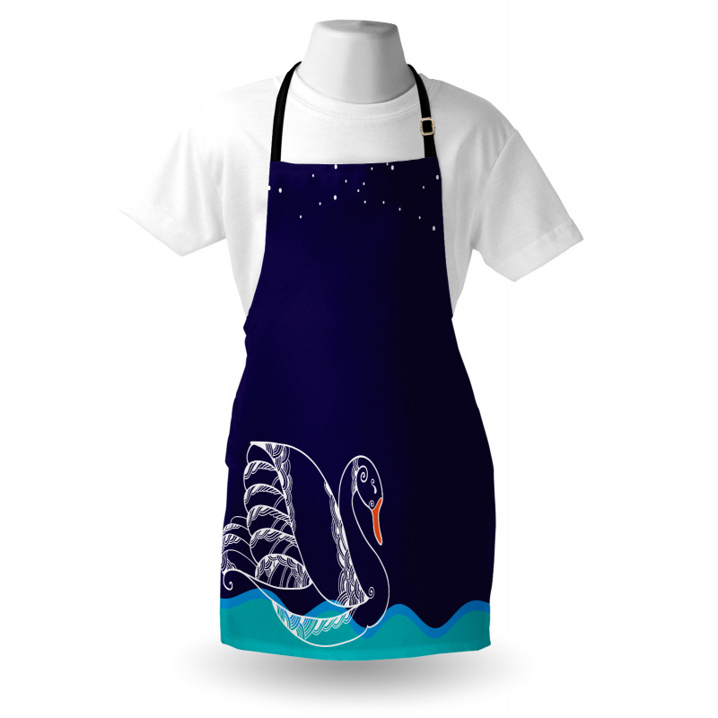 Floating Swan Waves Apron