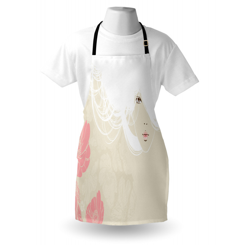 Flowers Romance Bridal Apron