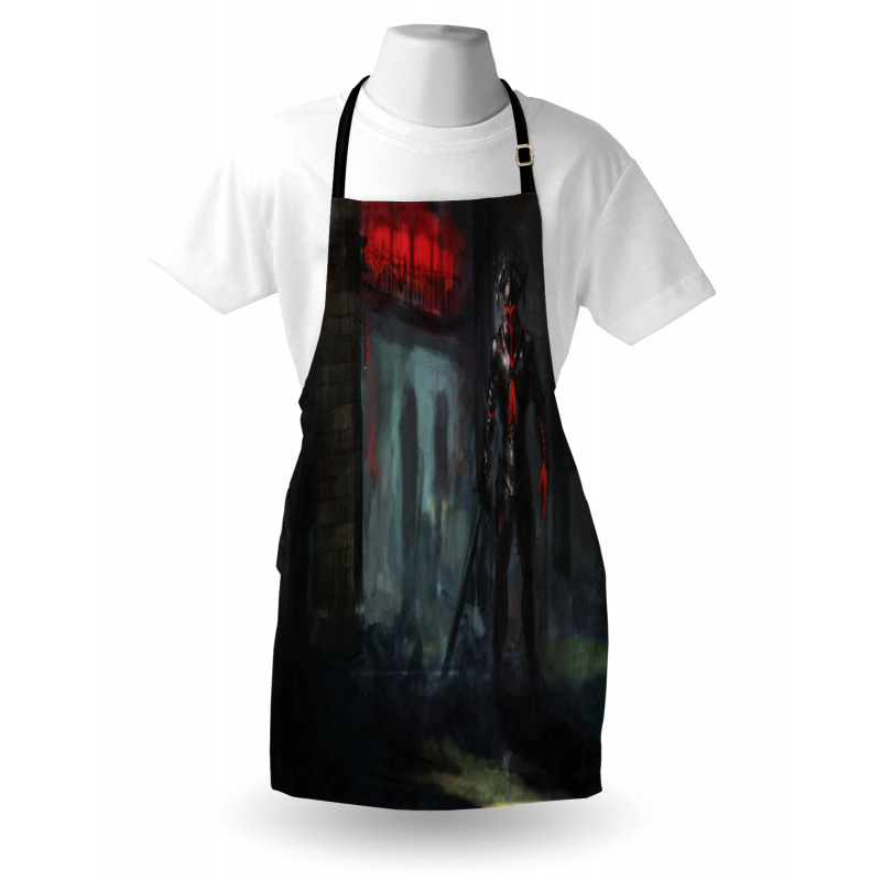 Fantasy Building Gothic Apron