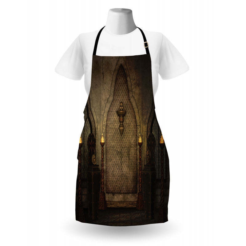 Fantasy Spooky Skull Apron