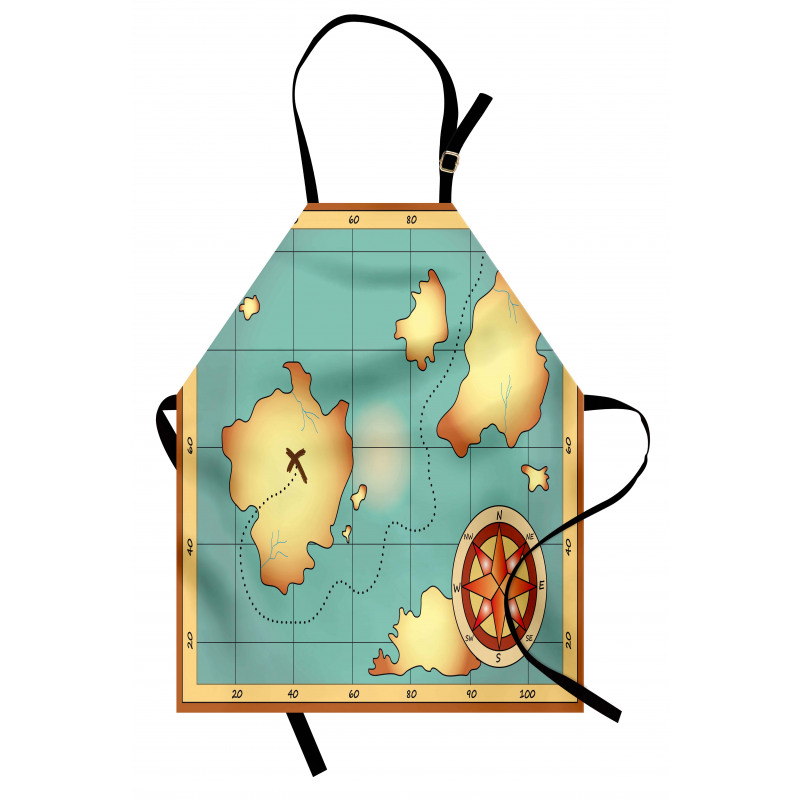 Treasure Compass Apron