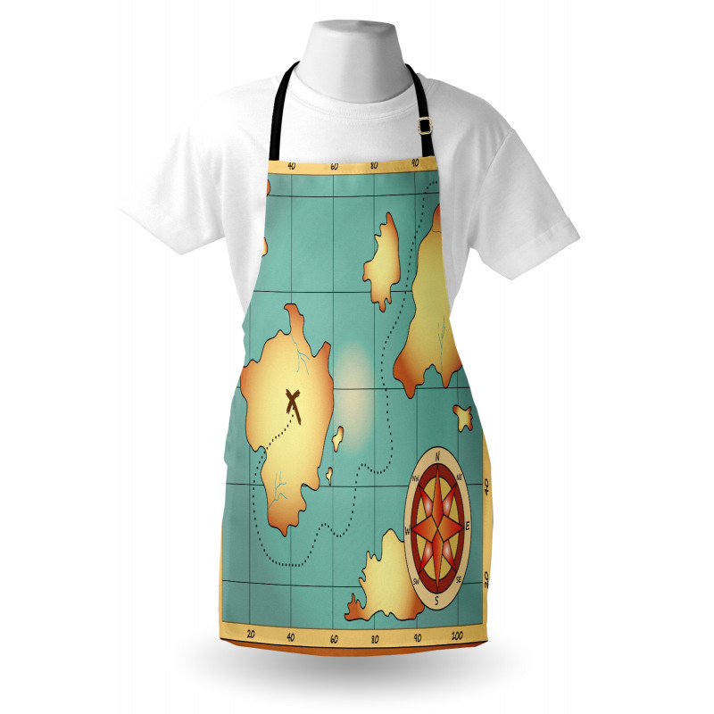 Treasure Compass Apron