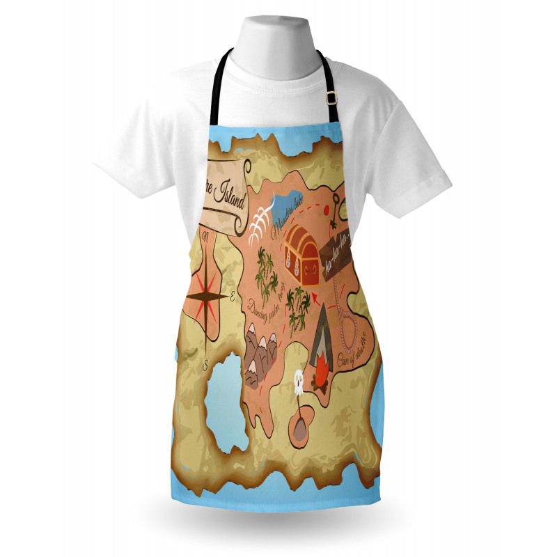 Treasure Map Adventure Apron