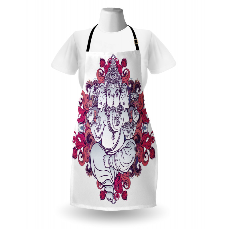 Elephant Eastern Style Apron