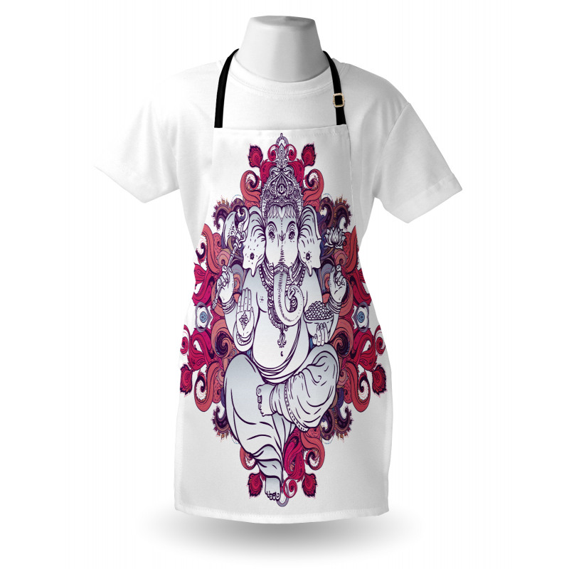 Elephant Eastern Style Apron