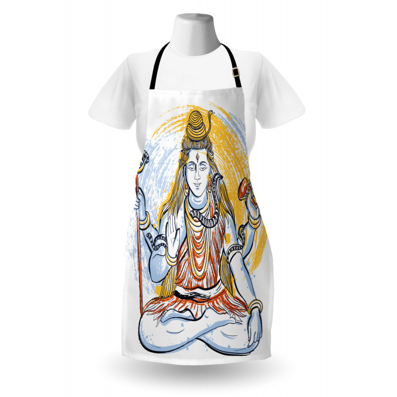 Grungy Style Meditation Apron