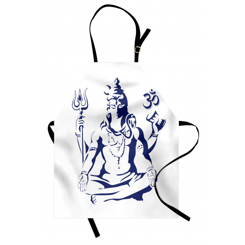 Sacred Ritual Lotus Pose Apron