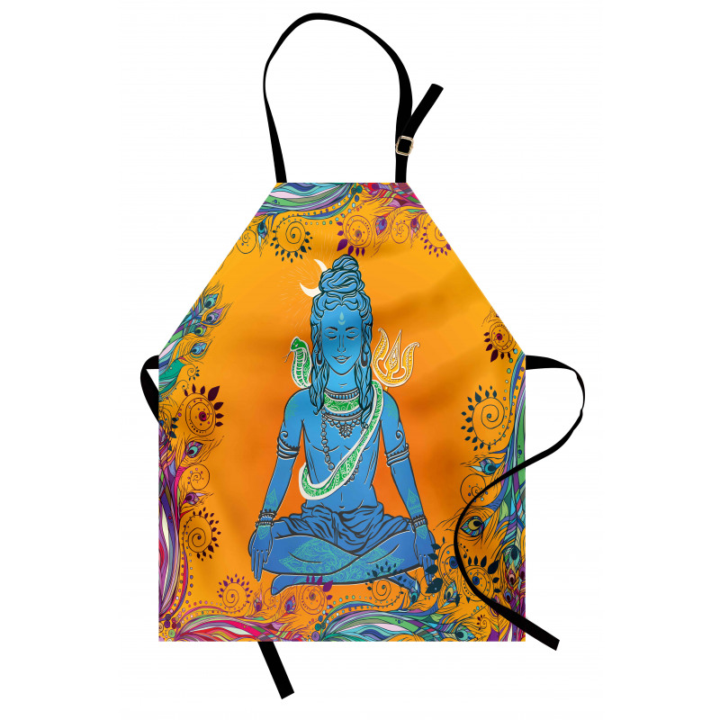 Cobra Mandala Paisley Apron