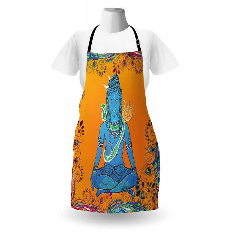 Cobra Mandala Paisley Apron