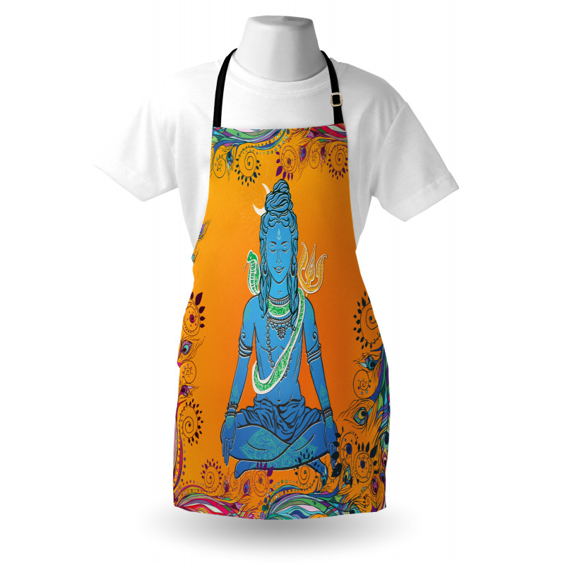 Cobra Mandala Paisley Apron