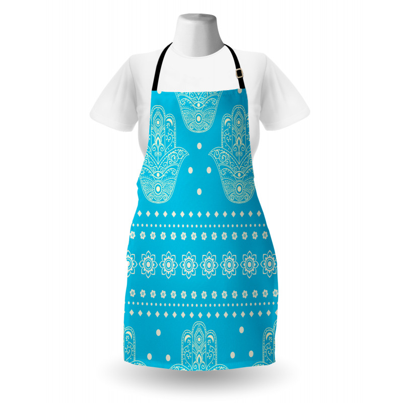 Eastern Cultural Floral Apron