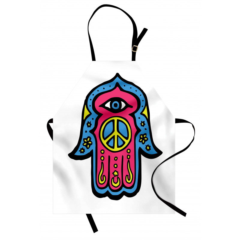 Hippie Boho Hand Fatima Apron