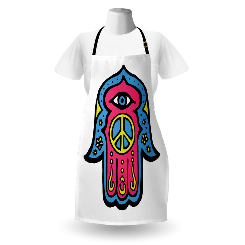 Hippie Boho Hand Fatima Apron