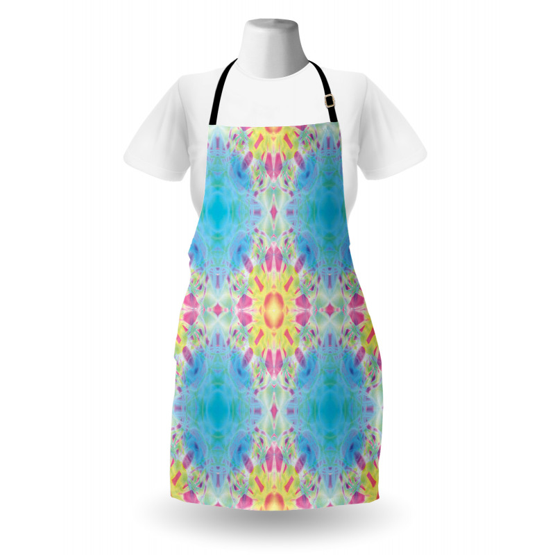 Psychedelic Blurry Art Apron