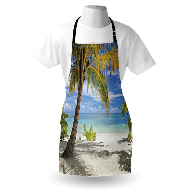 Palm Trees Coastline Apron