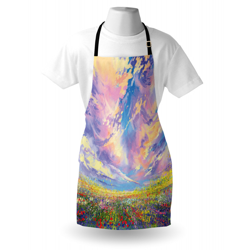 Surreal Dreamy Sky Apron