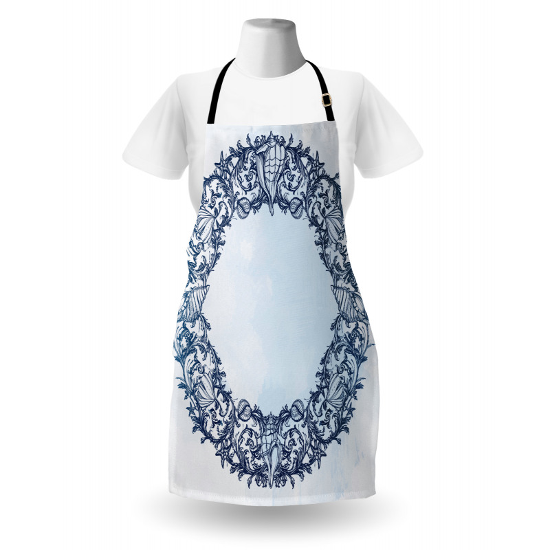 Floral Circle Apron