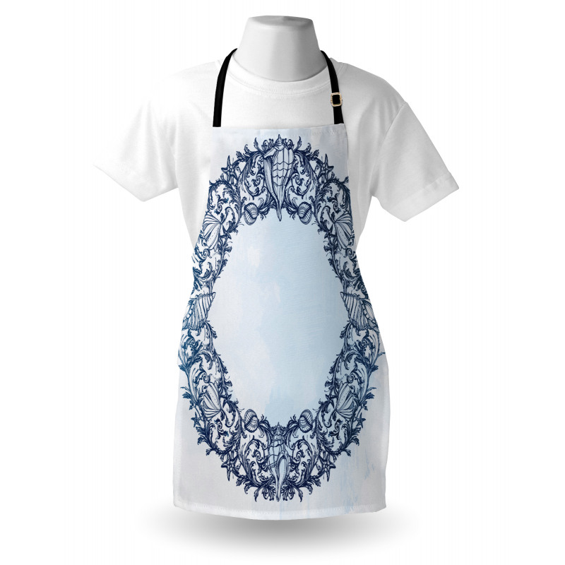 Floral Circle Apron