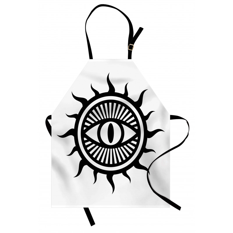 Occult Eye in Sun Apron