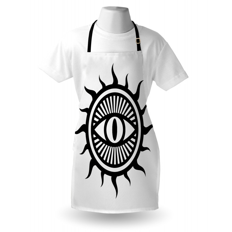 Occult Eye in Sun Apron