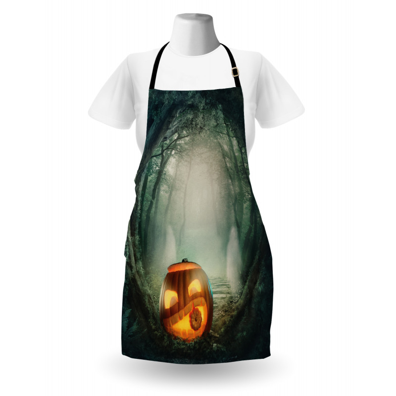 Pumpkin Enchanted Forest Apron