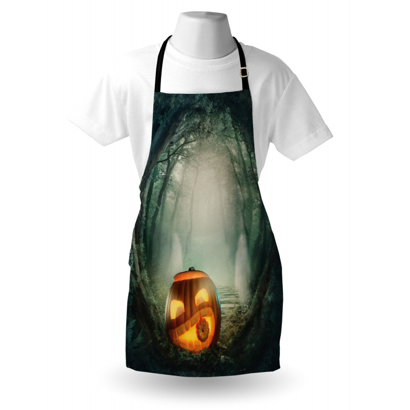 Pumpkin Enchanted Forest Apron