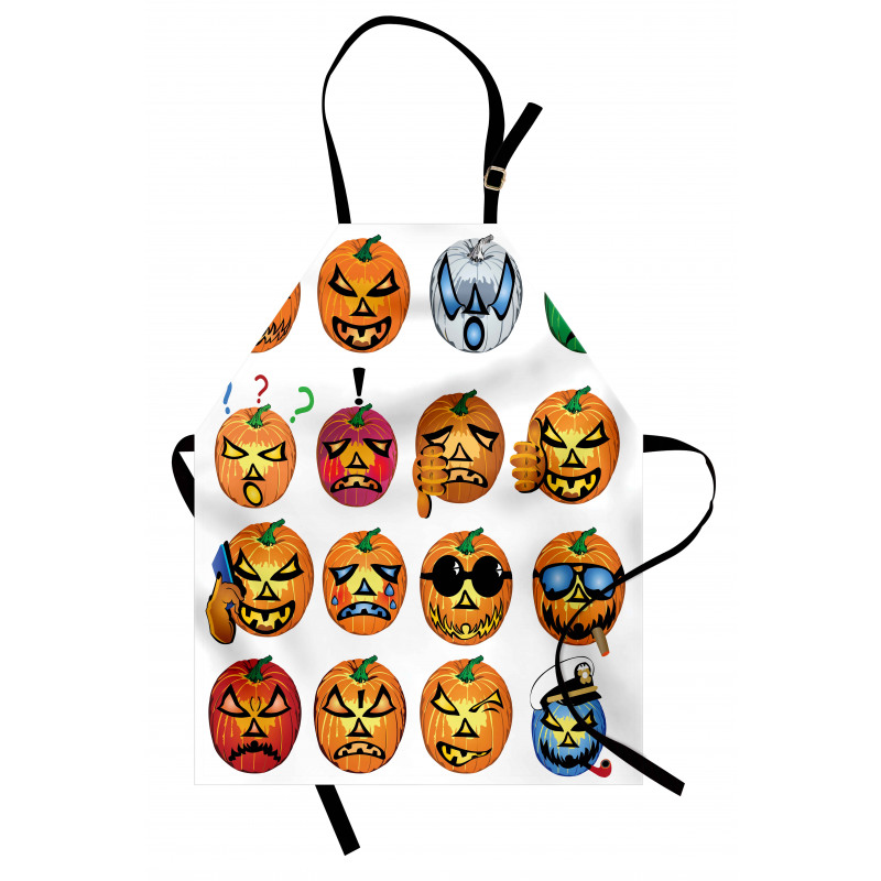 Pumpkin Emoji Apron