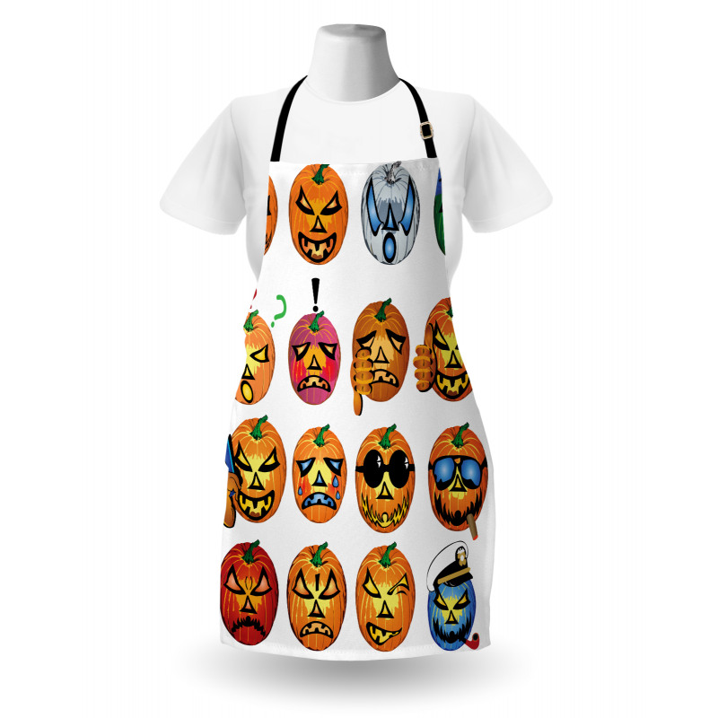 Pumpkin Emoji Apron