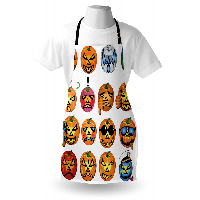 Pumpkin Emoji Apron