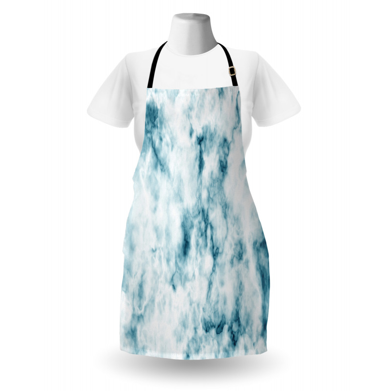 Grunge Marble Effect Apron