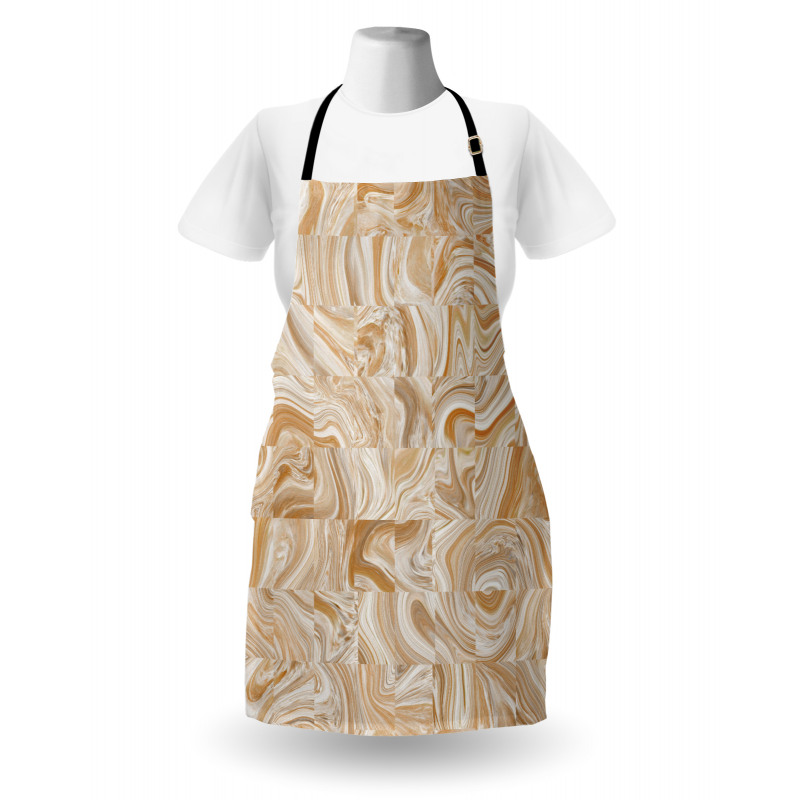 Vintage Marble Effect Apron