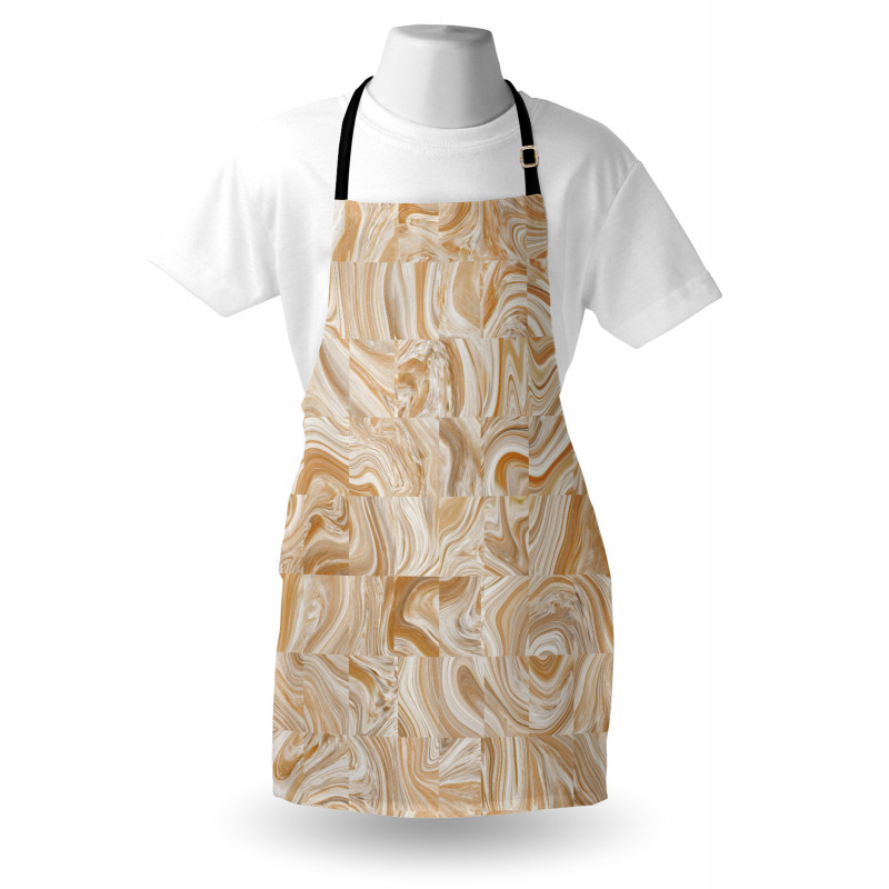 Vintage Marble Effect Apron