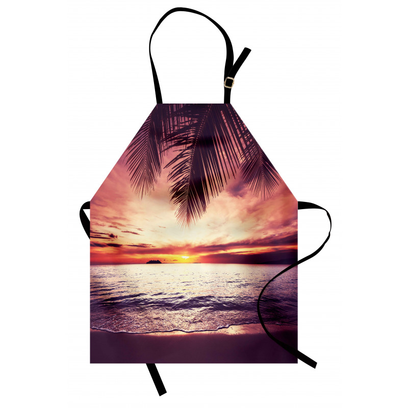 Sunset Ocean Waves Apron