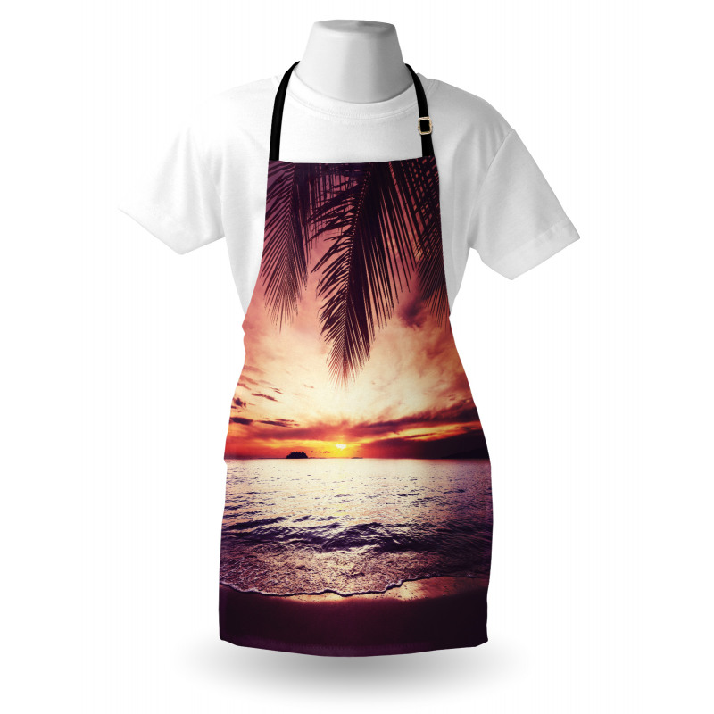 Sunset Ocean Waves Apron