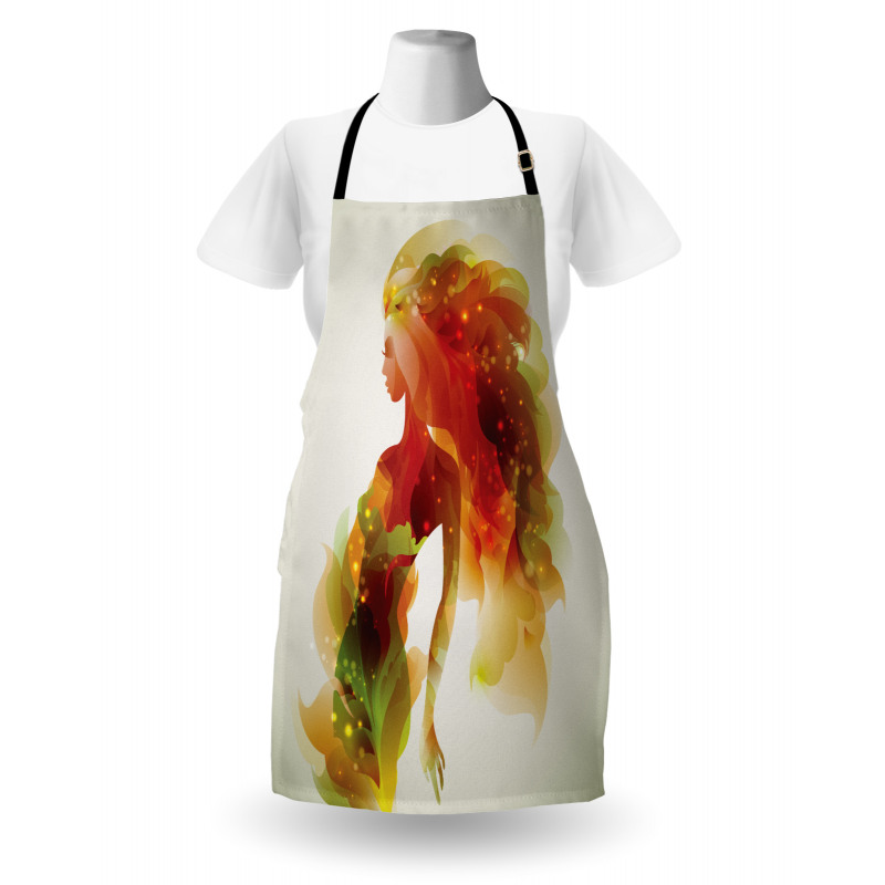 Girl Abstract Lady Apron